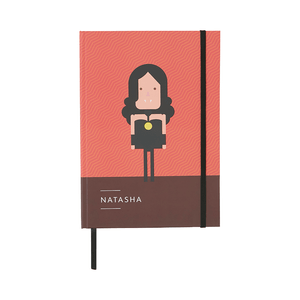 Caderno A5 Natasha Noveleiros